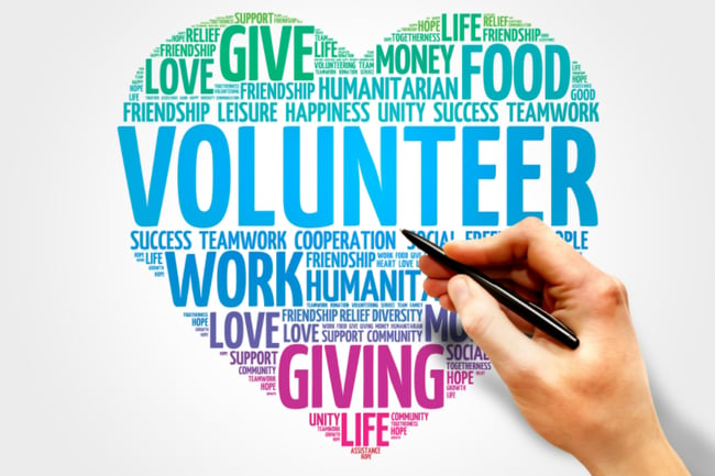 This month we are talking about Volunteering